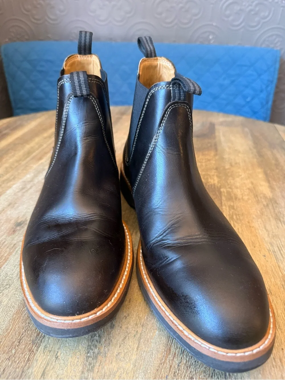 Cole Haan Men's Morris Chelsea Boots- Black-9M